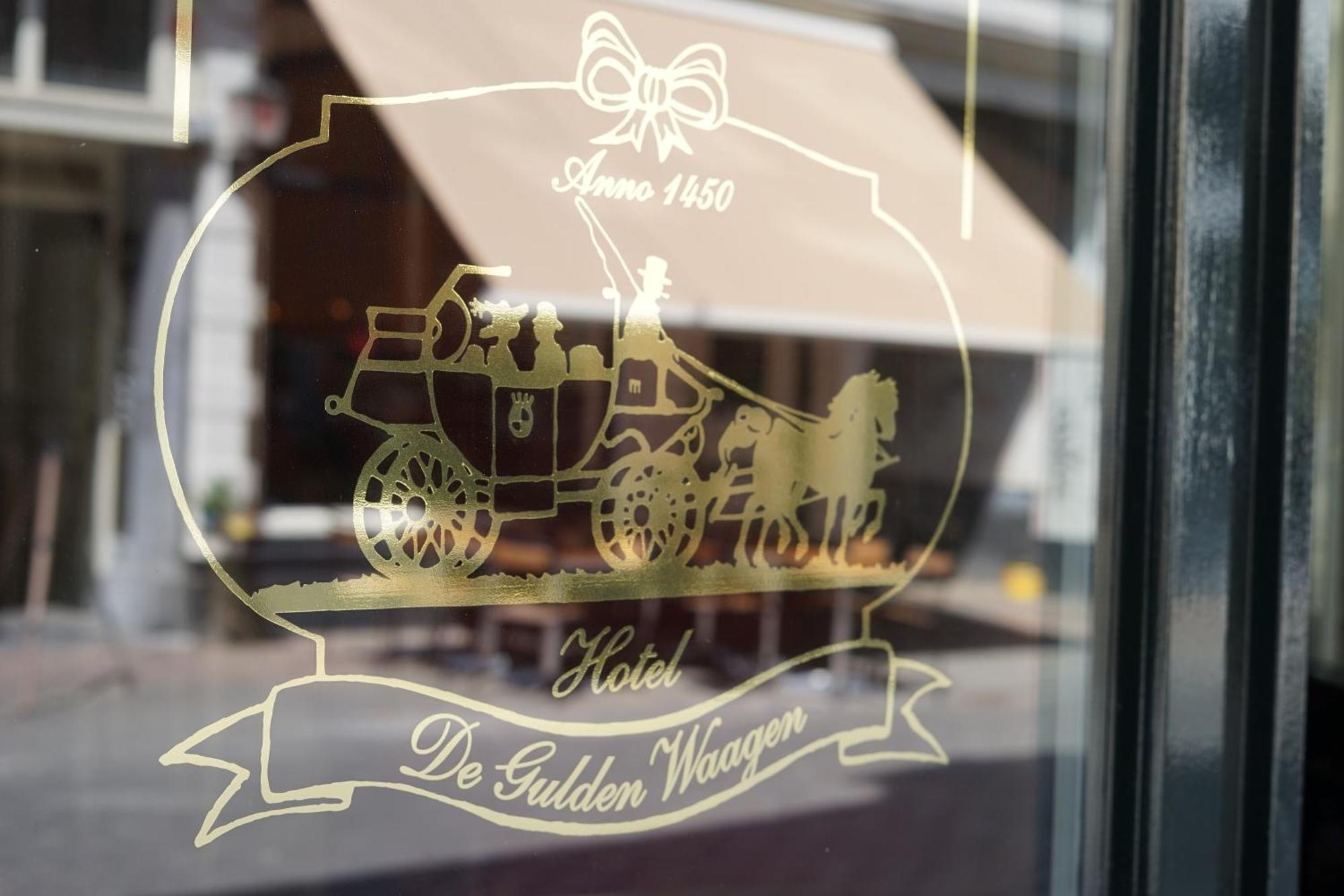 De Gulden Waagen Hotell Nijmegen Exteriör bild